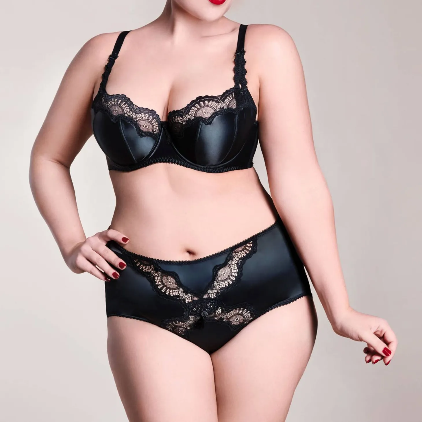 Culotte Haute En Satin