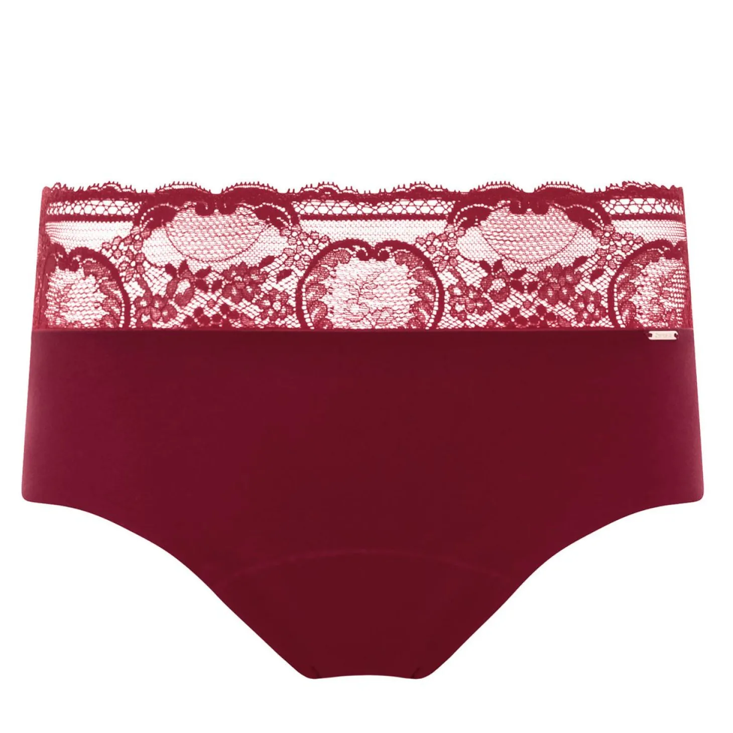 Culotte Haute Menstruelle Dentelle