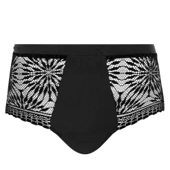 Culotte Haute Menstruelle Dentelle Graphique
