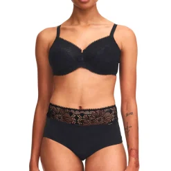 Culotte Haute Menstruelle Dentelle Florale