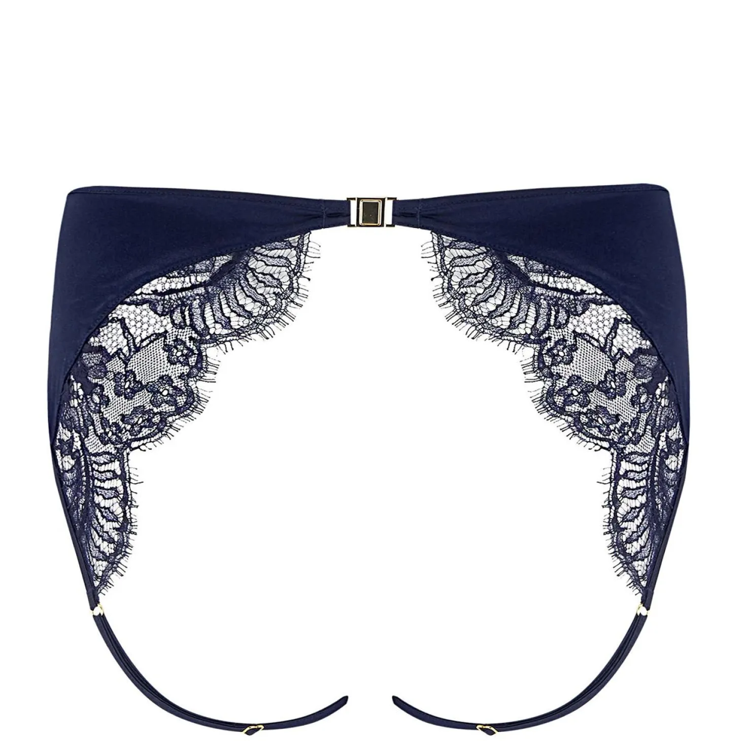 Culotte Haute Ouverte En Dentelle