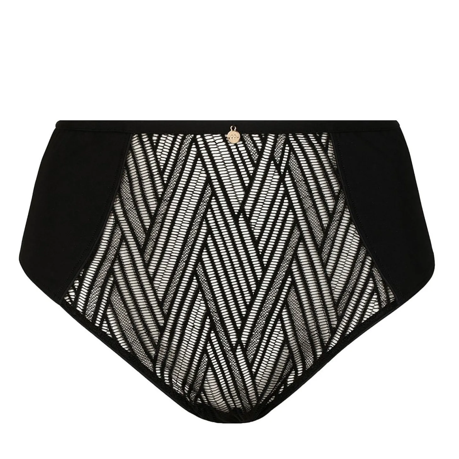 Culotte Haute Ouverte En Dentelle