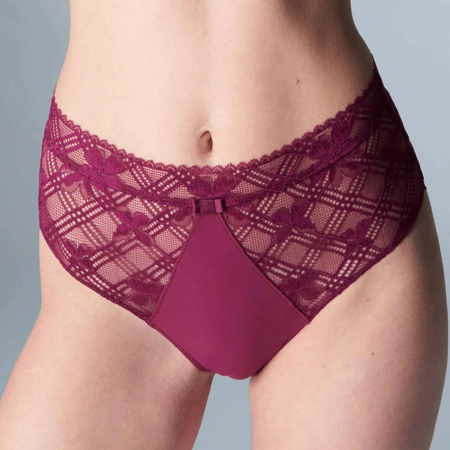 Culotte Haute Simone By Sp En Dentelle