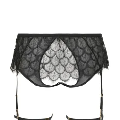Culotte Ouverte Porte-Jarretelles En Dentelle