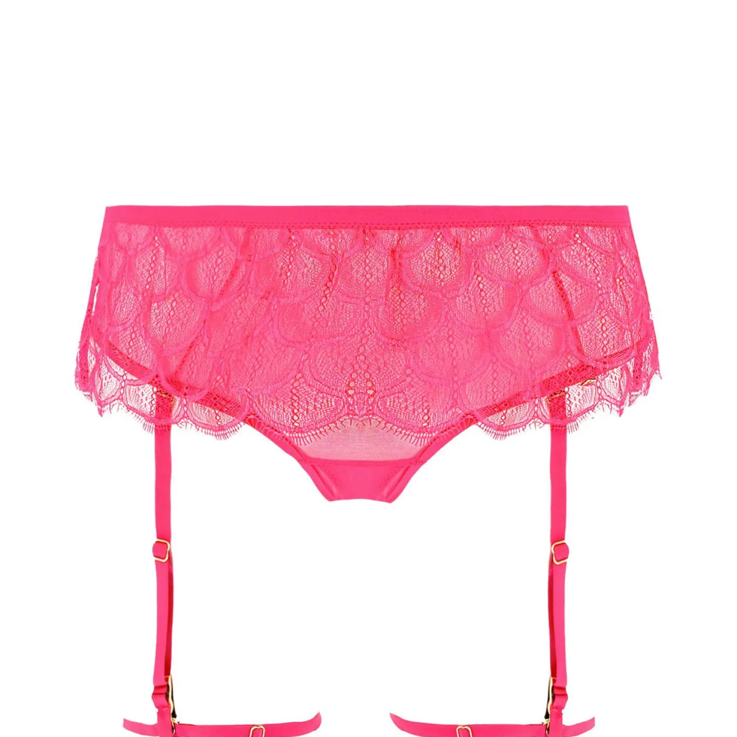 Culotte Ouverte Porte-Jarretelles En Dentelle