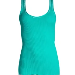 Debardeur Fil Lurex En Coton Fil D'Ecosse