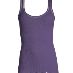 Debardeur Fil Lurex En Coton Fil D'Ecosse