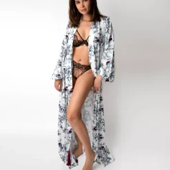 Déshabillé En Satin
