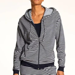 Gilet A Capuche En Coton