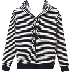 Gilet A Capuche En Coton