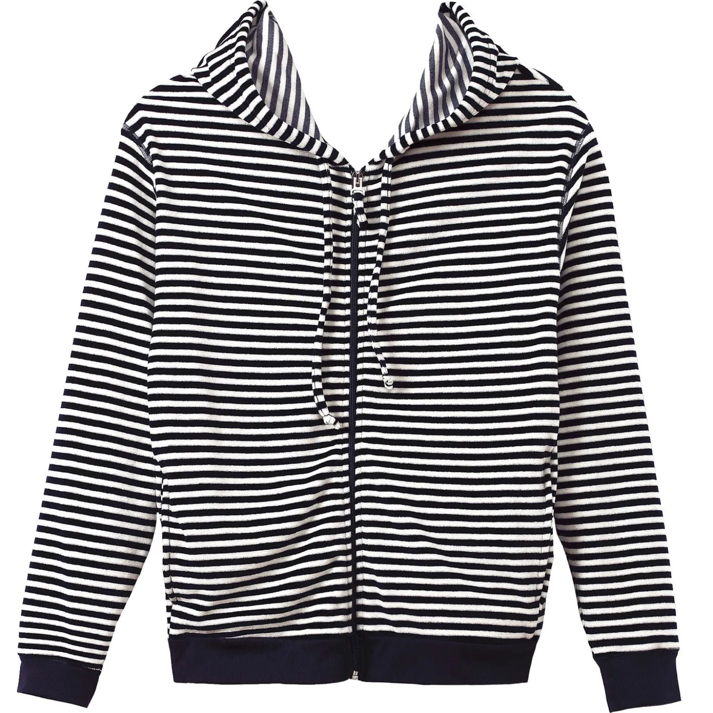Gilet A Capuche En Coton