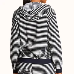 Gilet A Capuche En Coton
