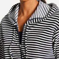 Gilet A Capuche En Coton