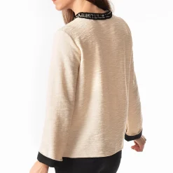 Gilet Lurex En Coton