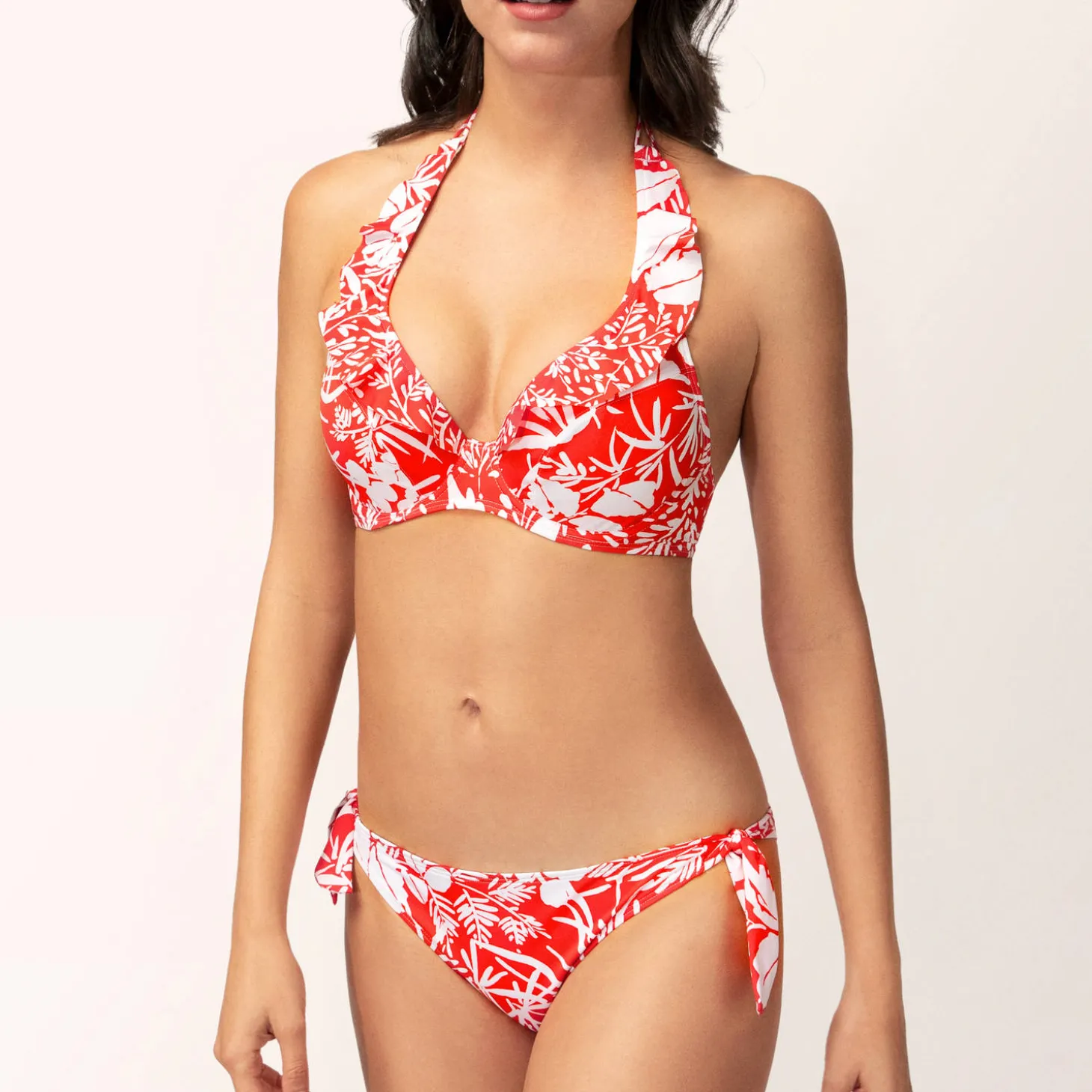 Haut De Maillot De Bain Armatures Tour De Cou