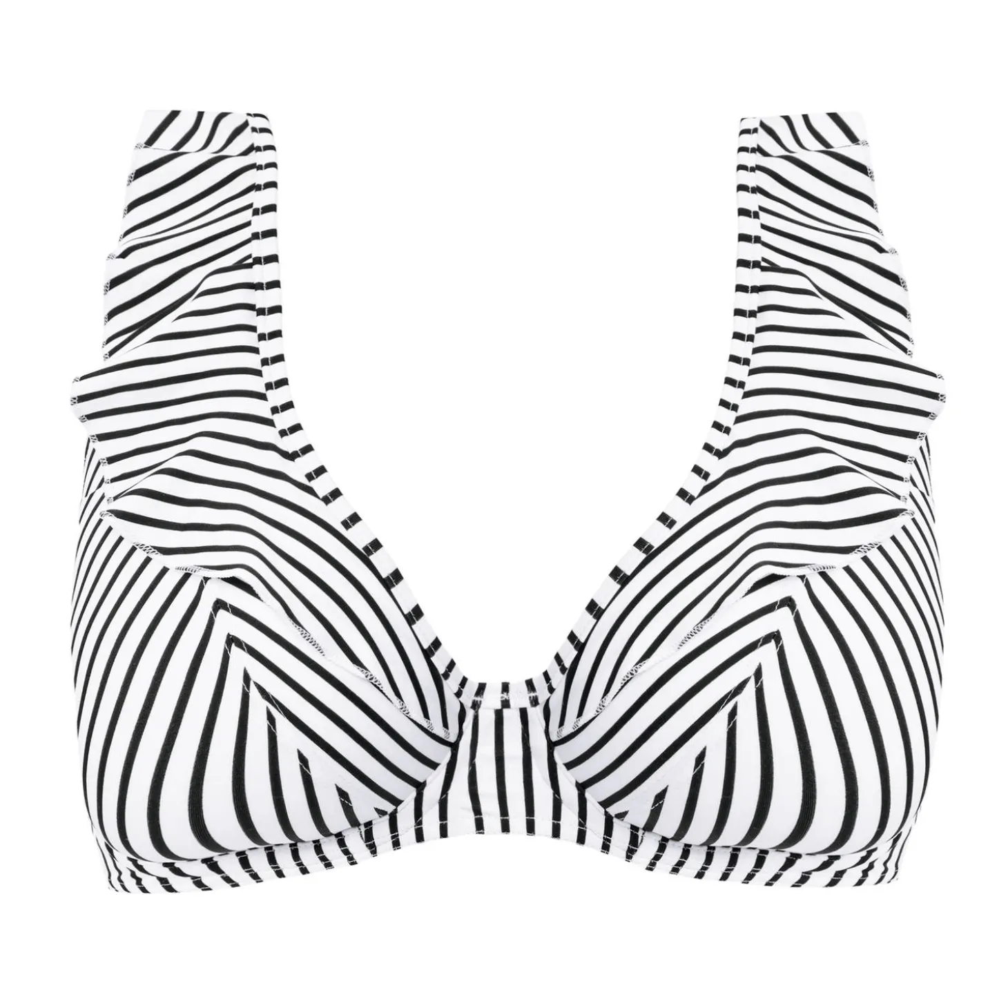 Haut De Maillot De Bain Armatures A Volants