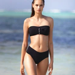 Haut De Maillot De Bain Bandeau A Col Maggy