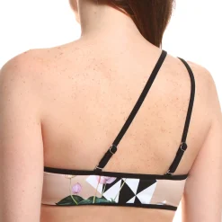 Haut De Maillot De Bain Bandeau Asymetrique