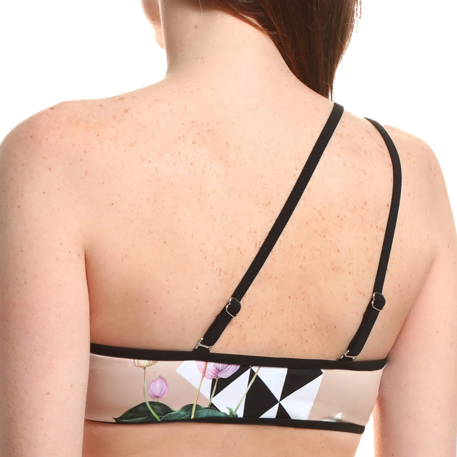 Haut De Maillot De Bain Bandeau Asymetrique