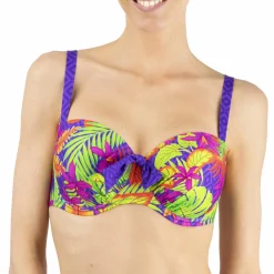 Haut De Maillot De Bain Coques Bonnets Profonds