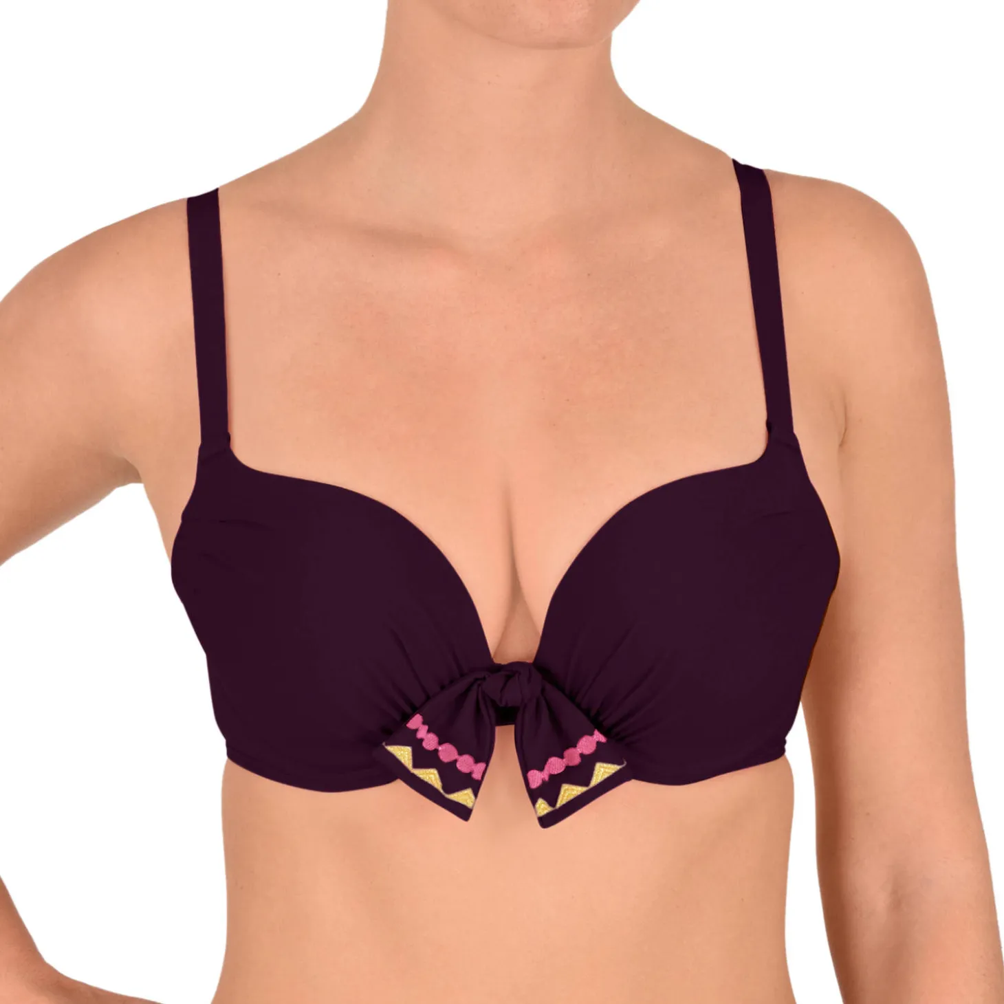 Haut De Maillot De Bain Coques Decollete Profonds