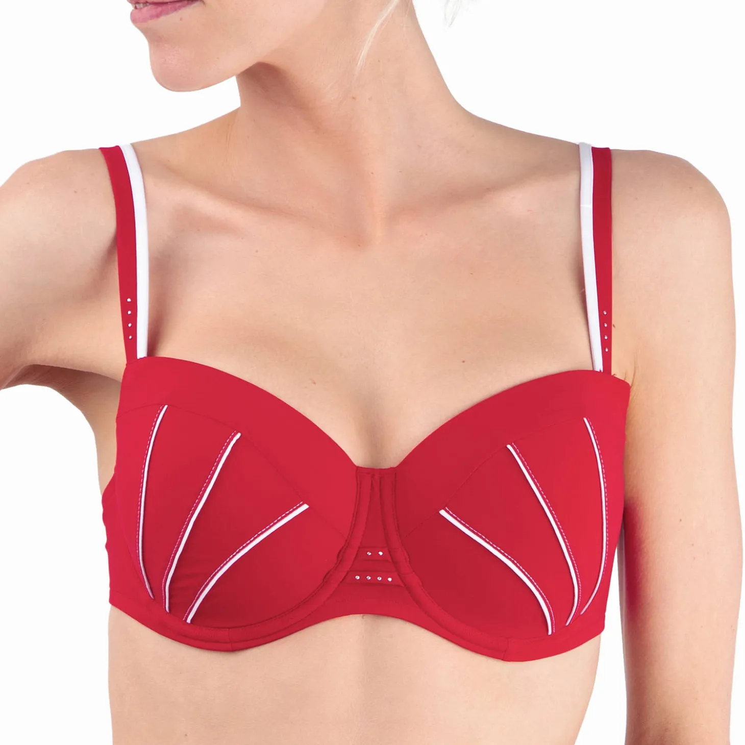 Haut De Maillot De Bain Coques Bonnets Profonds