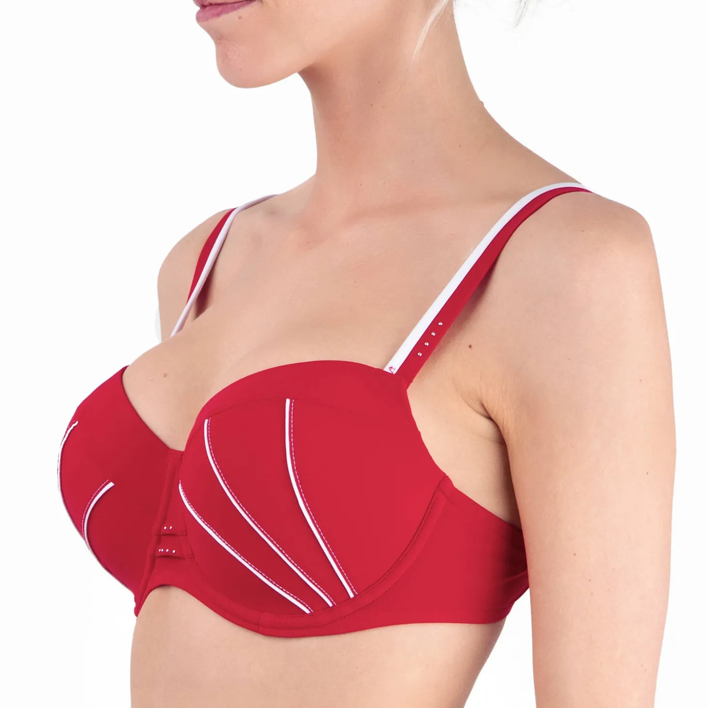 Haut De Maillot De Bain Coques Bonnets Profonds