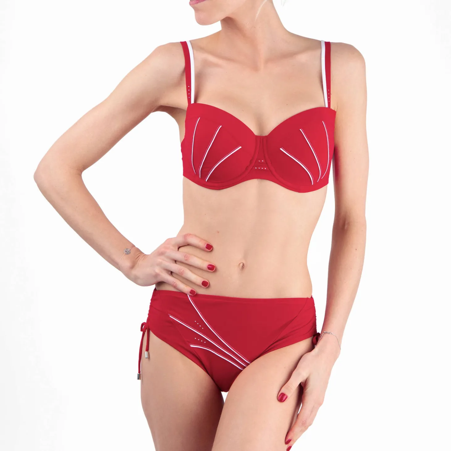Haut De Maillot De Bain Coques Bonnets Profonds