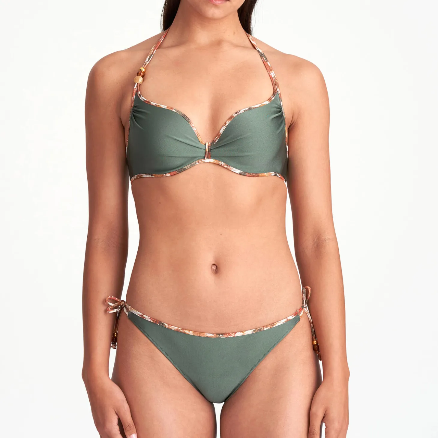 Haut De Maillot De Bain Coques Forme Coeur