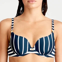 Haut De Maillot De Bain Rembourre Forme Coeur