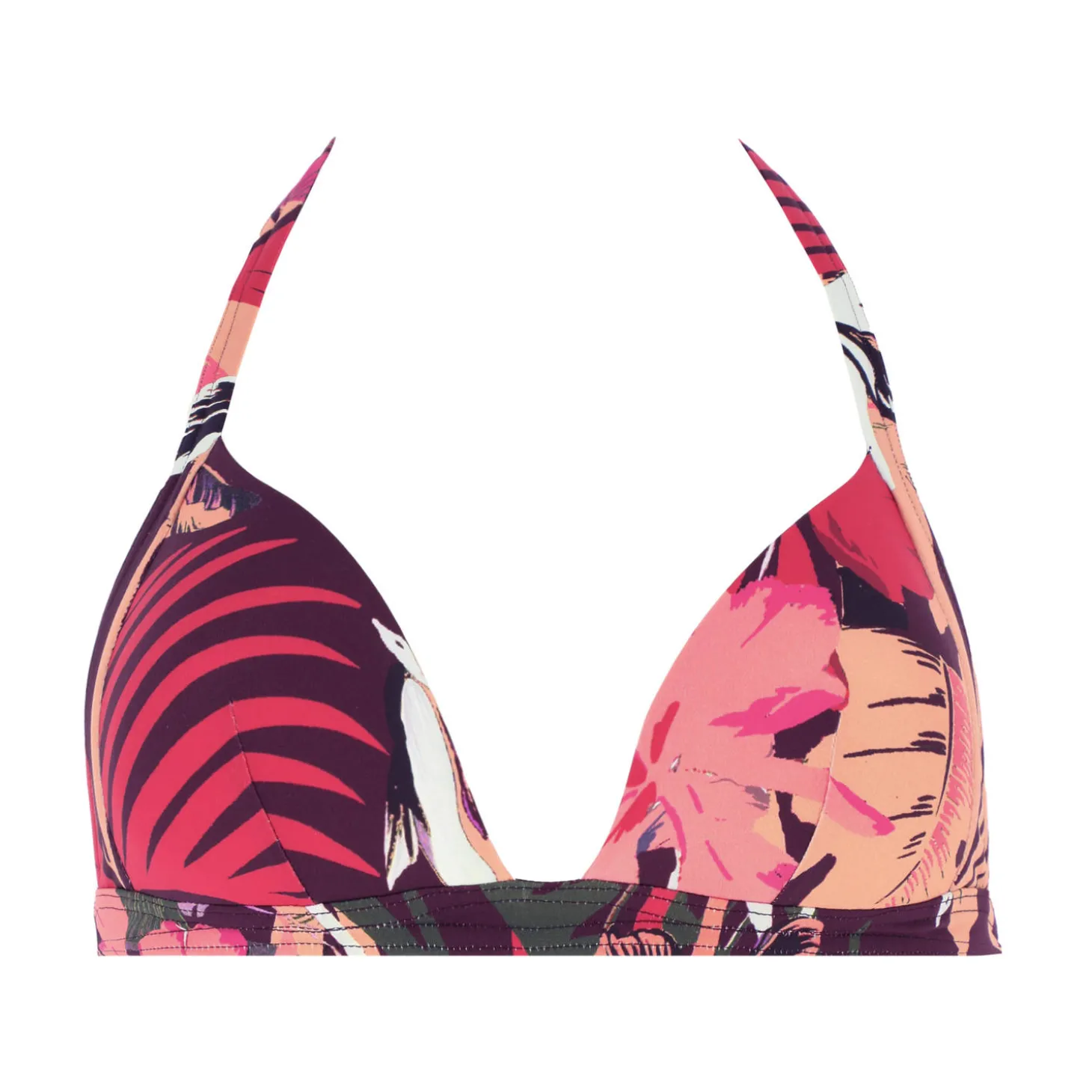 Haut De Maillot De Bain Triangle Coques Sans Armatures