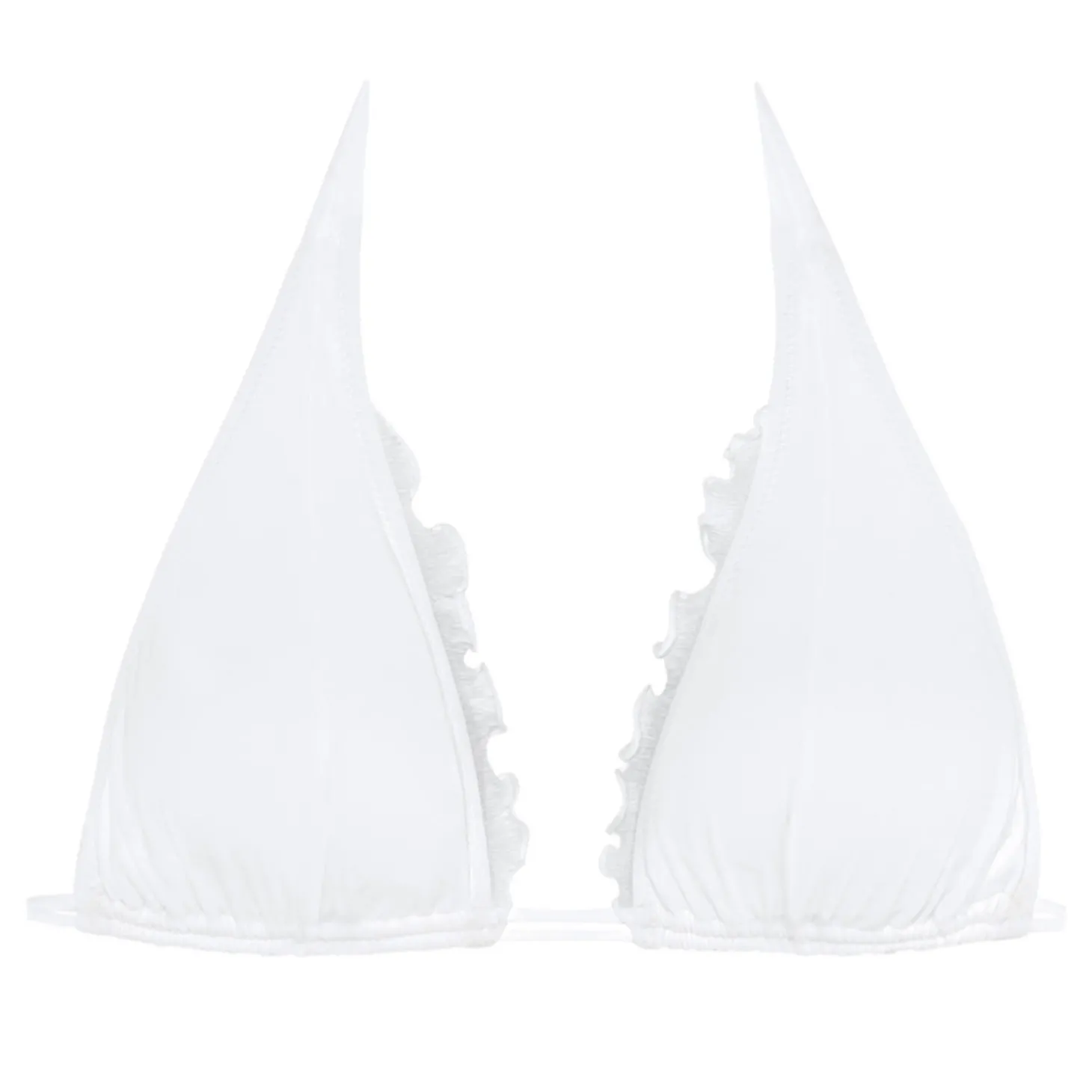 Haut De Maillot De Bain Triangle A Volants Maelys