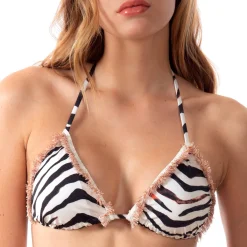 Haut De Maillot De Bain Triangle Sans Armatures