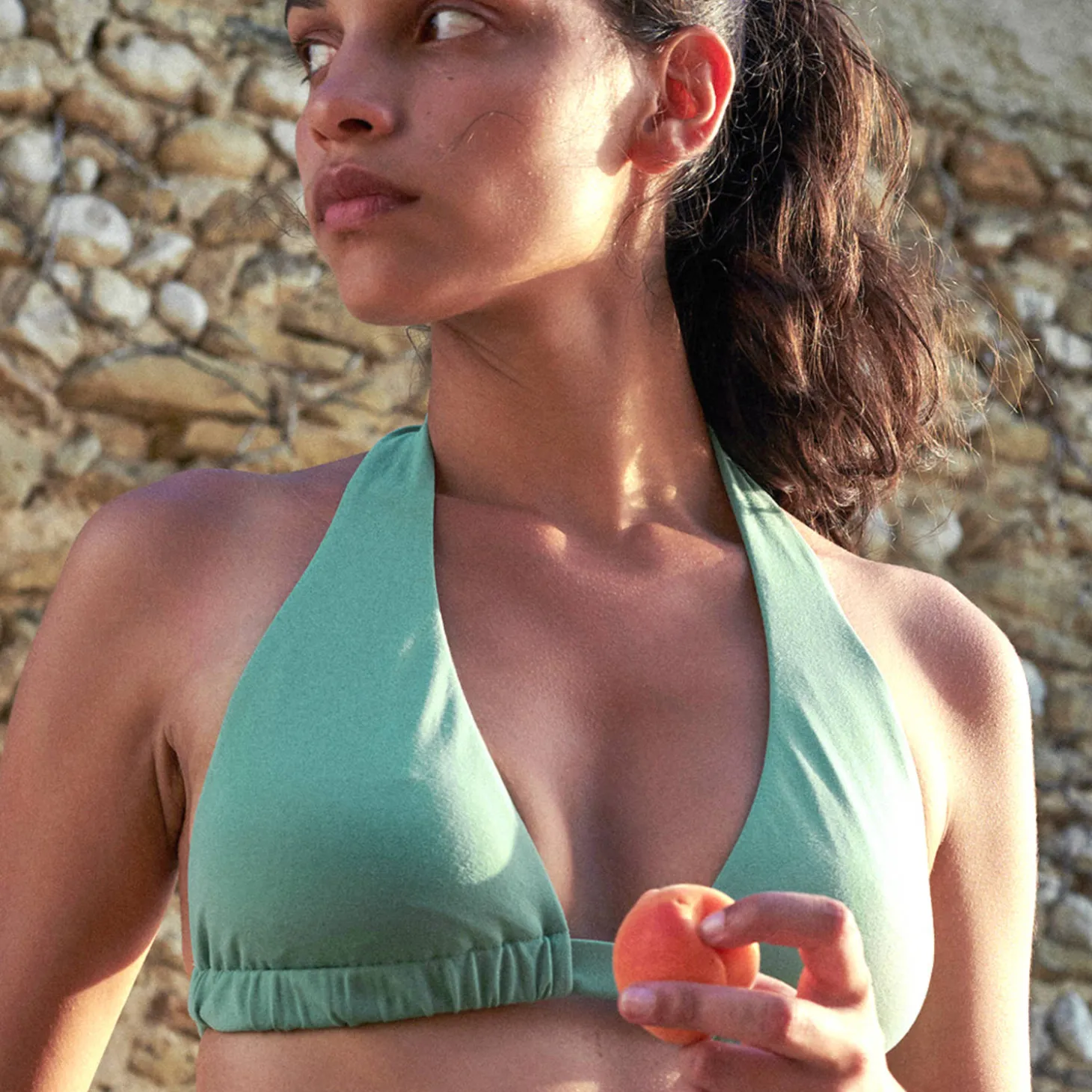 Haut De Maillot De Bain Triangle Sans Armatures