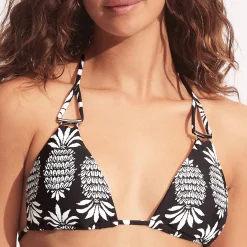Haut De Maillot De Bain Triangle Coques Sans Armatures