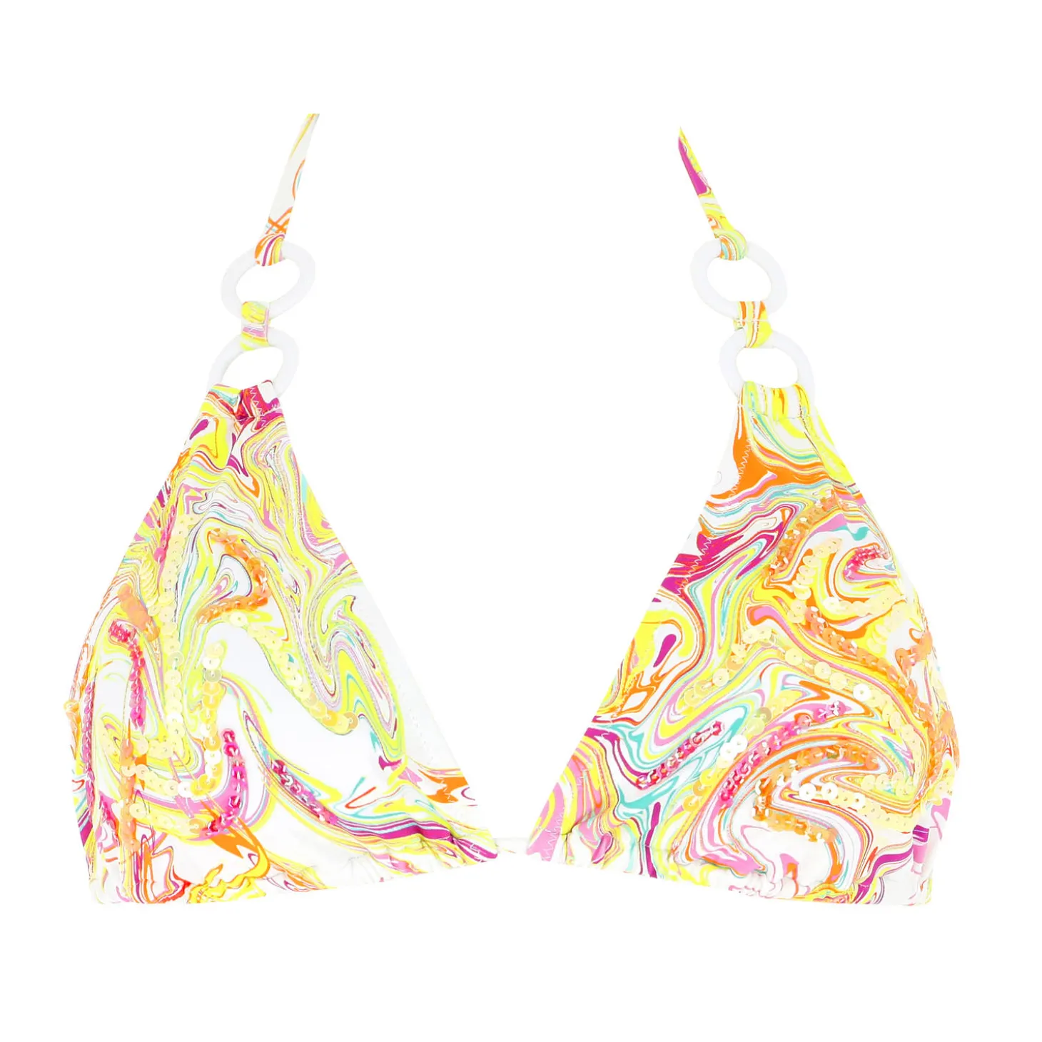 Haut De Maillot De Bain Triangle Cassis