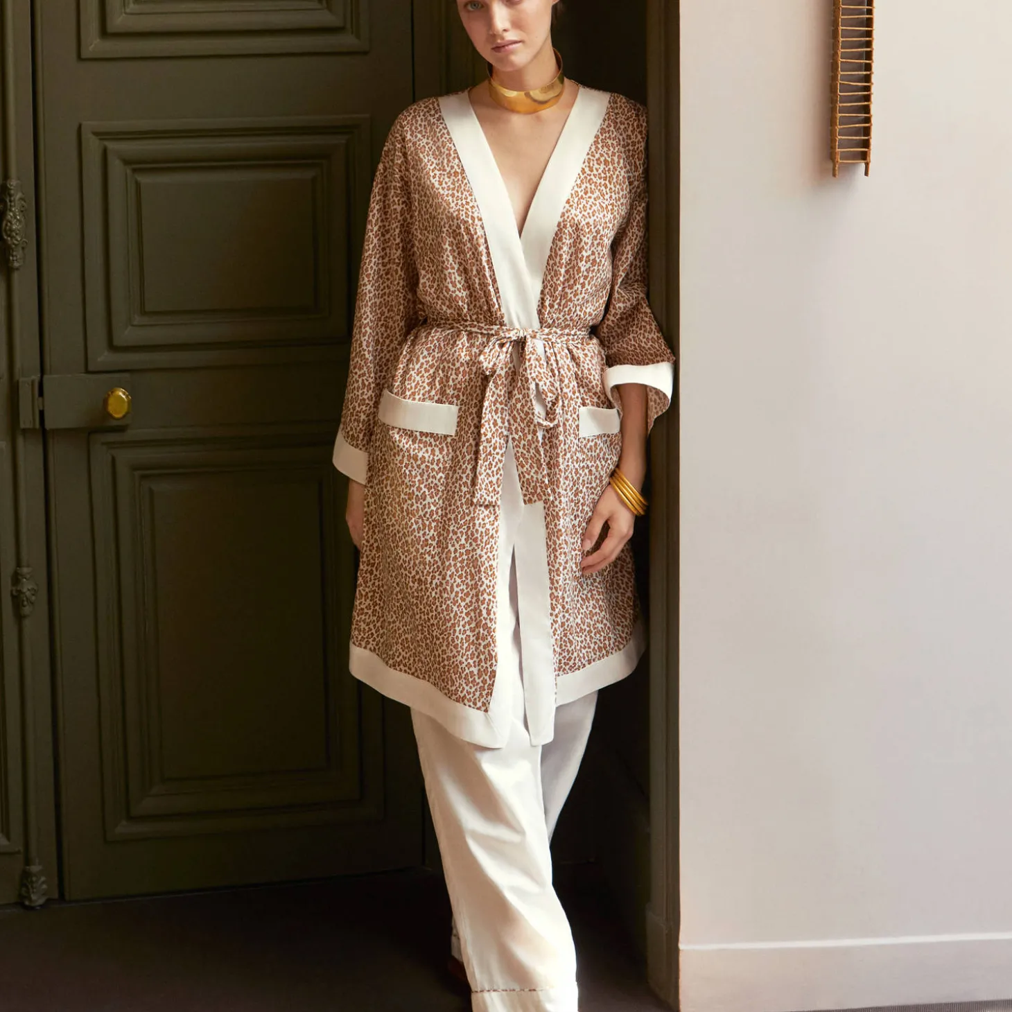 Kimono Court En Coton