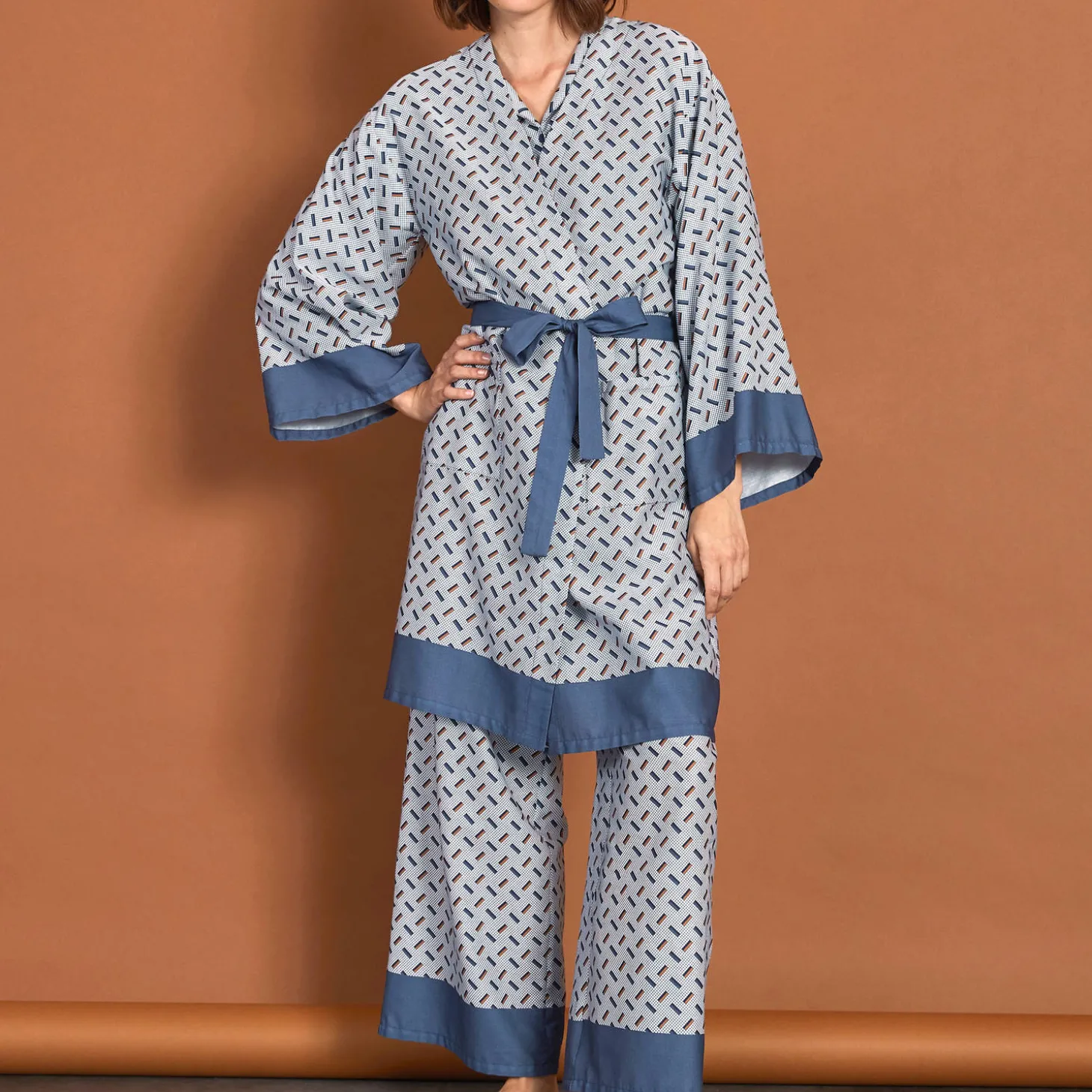 Kimono Court En Coton