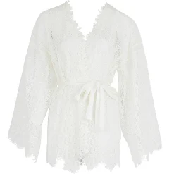 Kimono Court En Dentelle