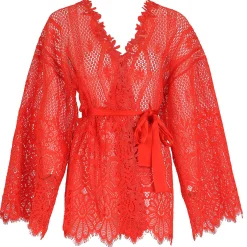 Kimono Court En Dentelle