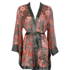 Kimono Court En Soie