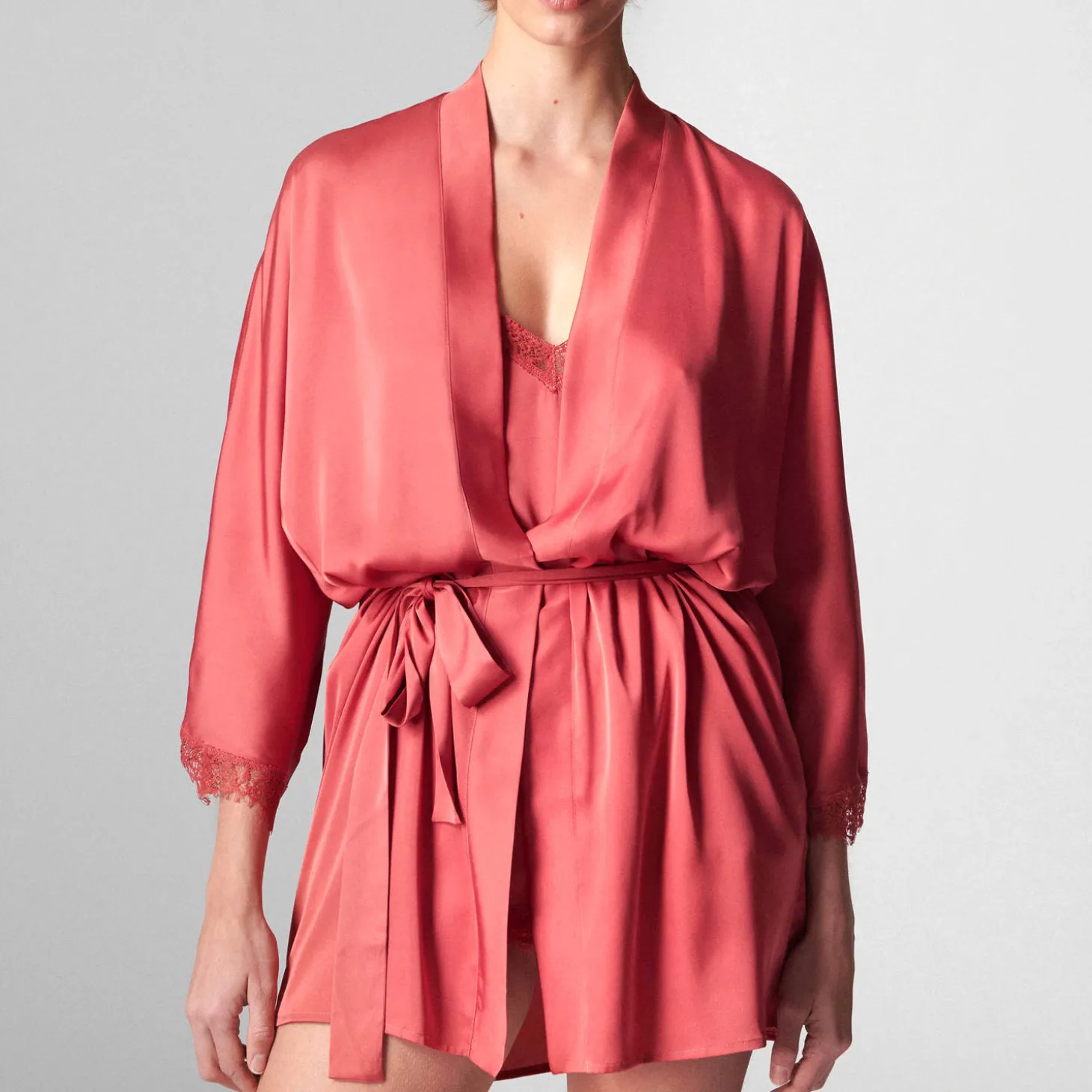 Kimono En Satin