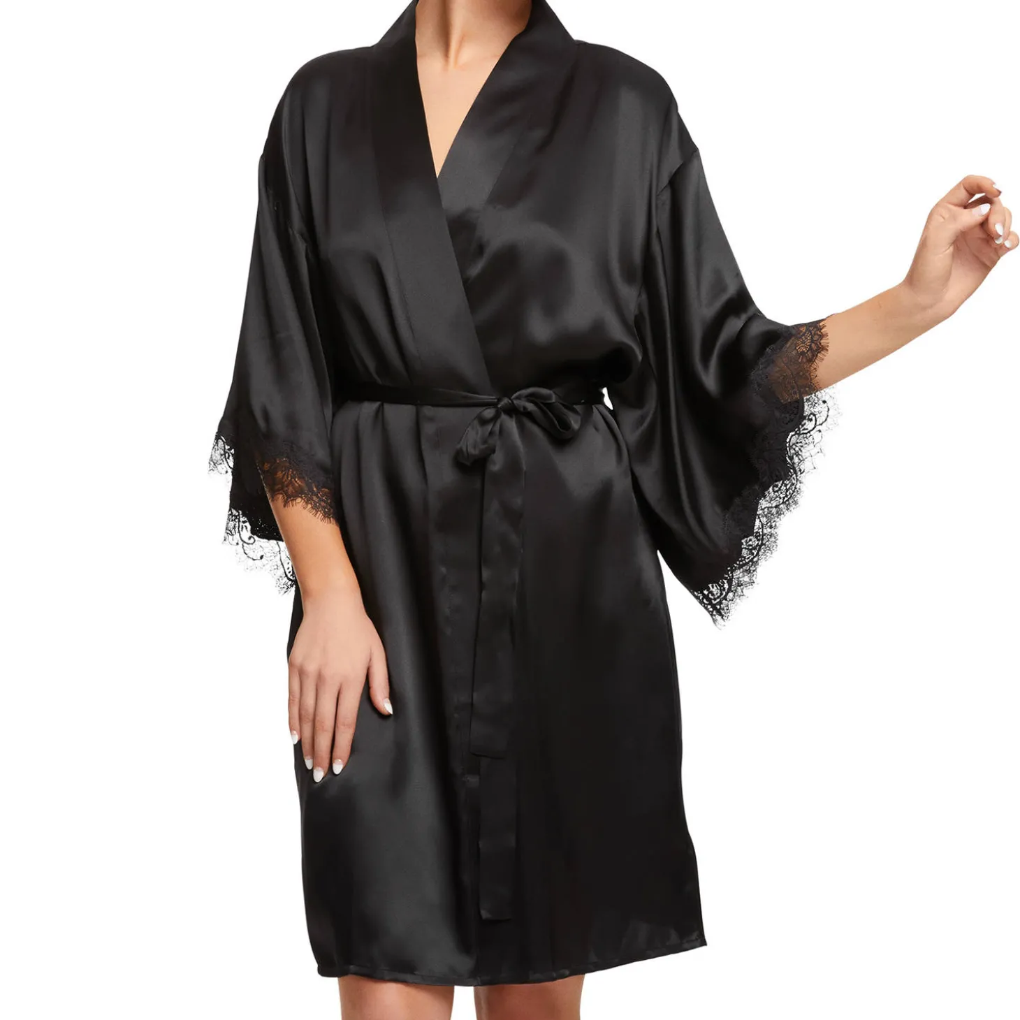 Kimono En Soie