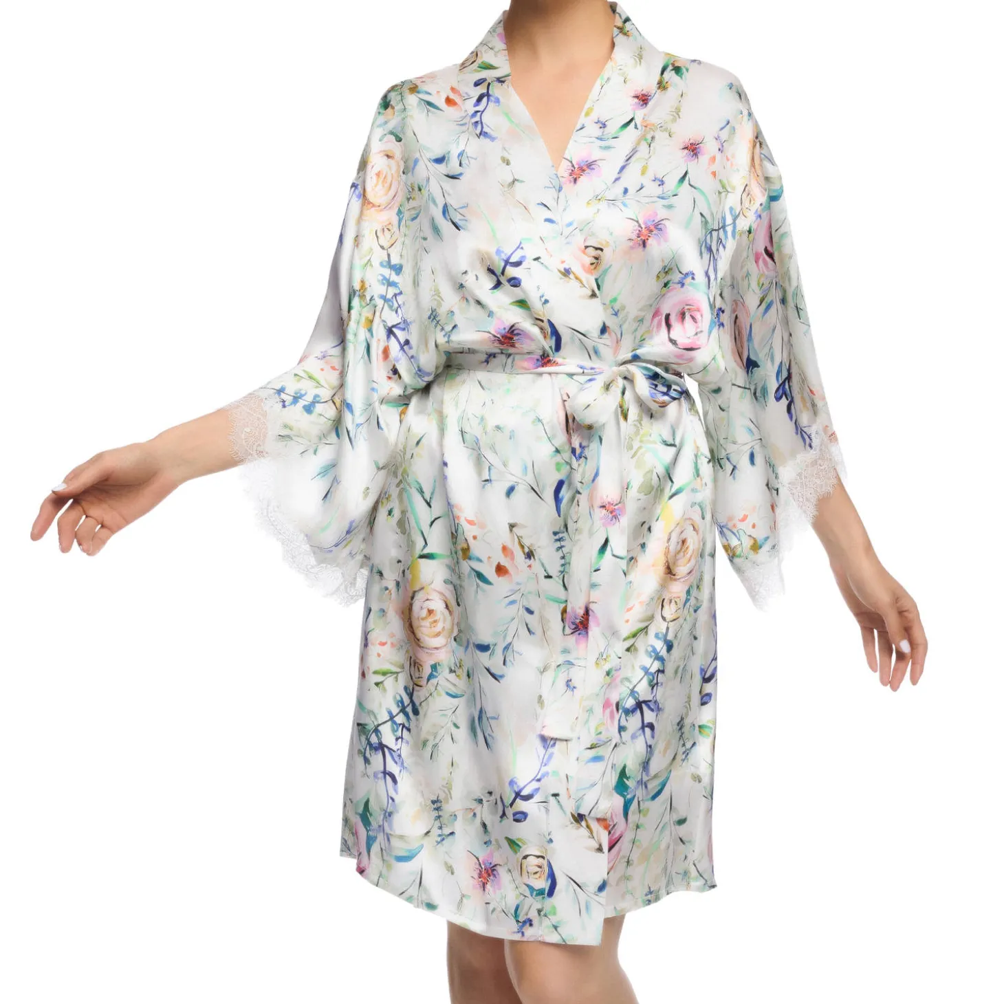 Kimono En Soie