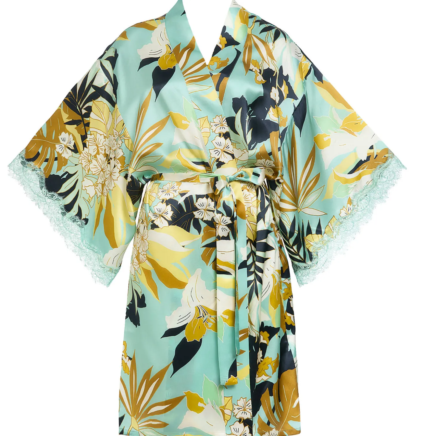 Kimono En Soie