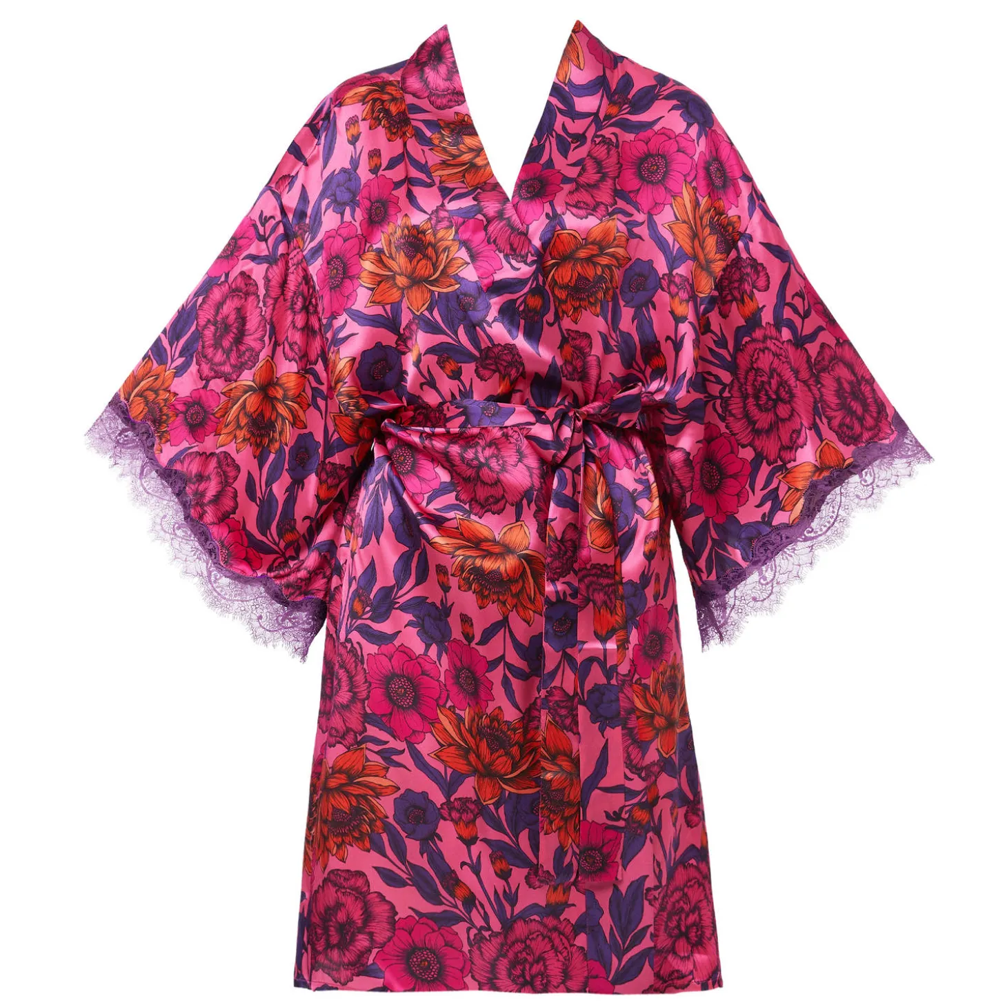 Kimono En Soie