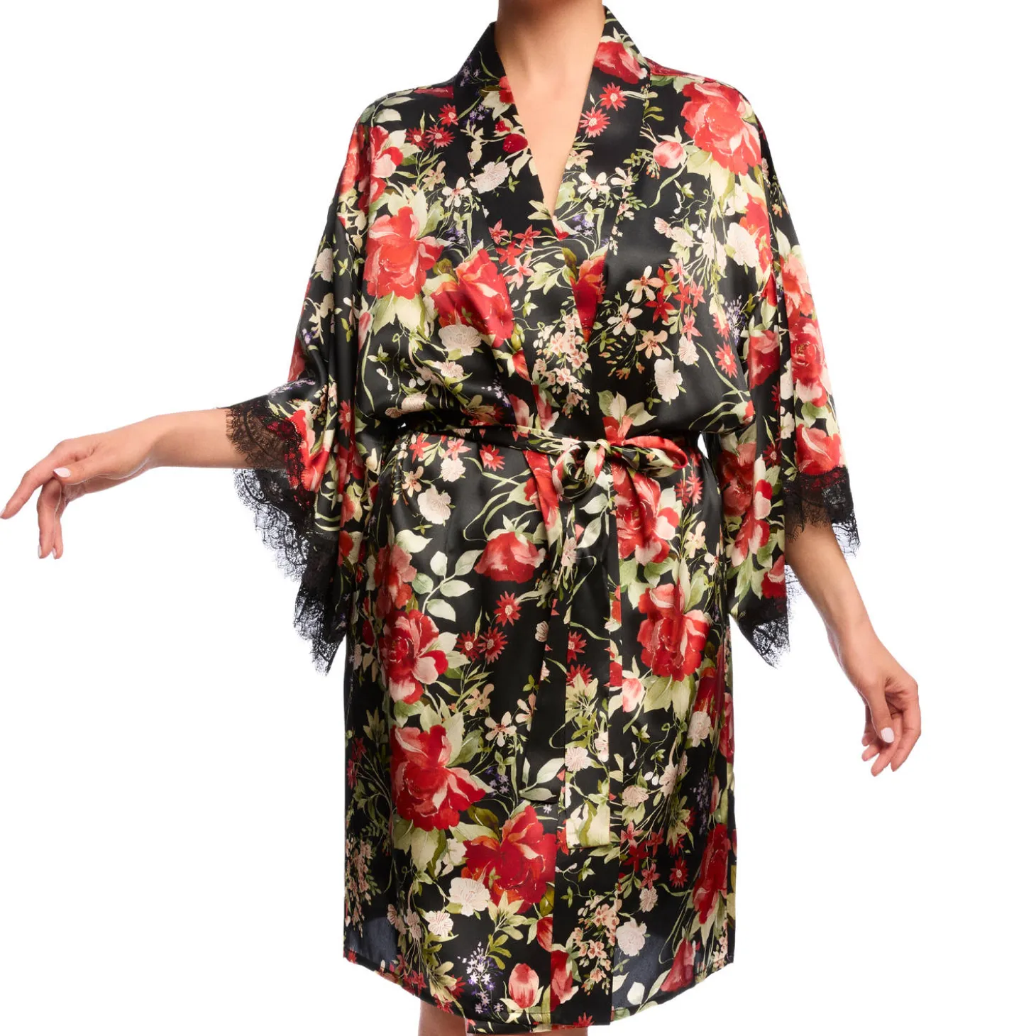 Kimono En Soie