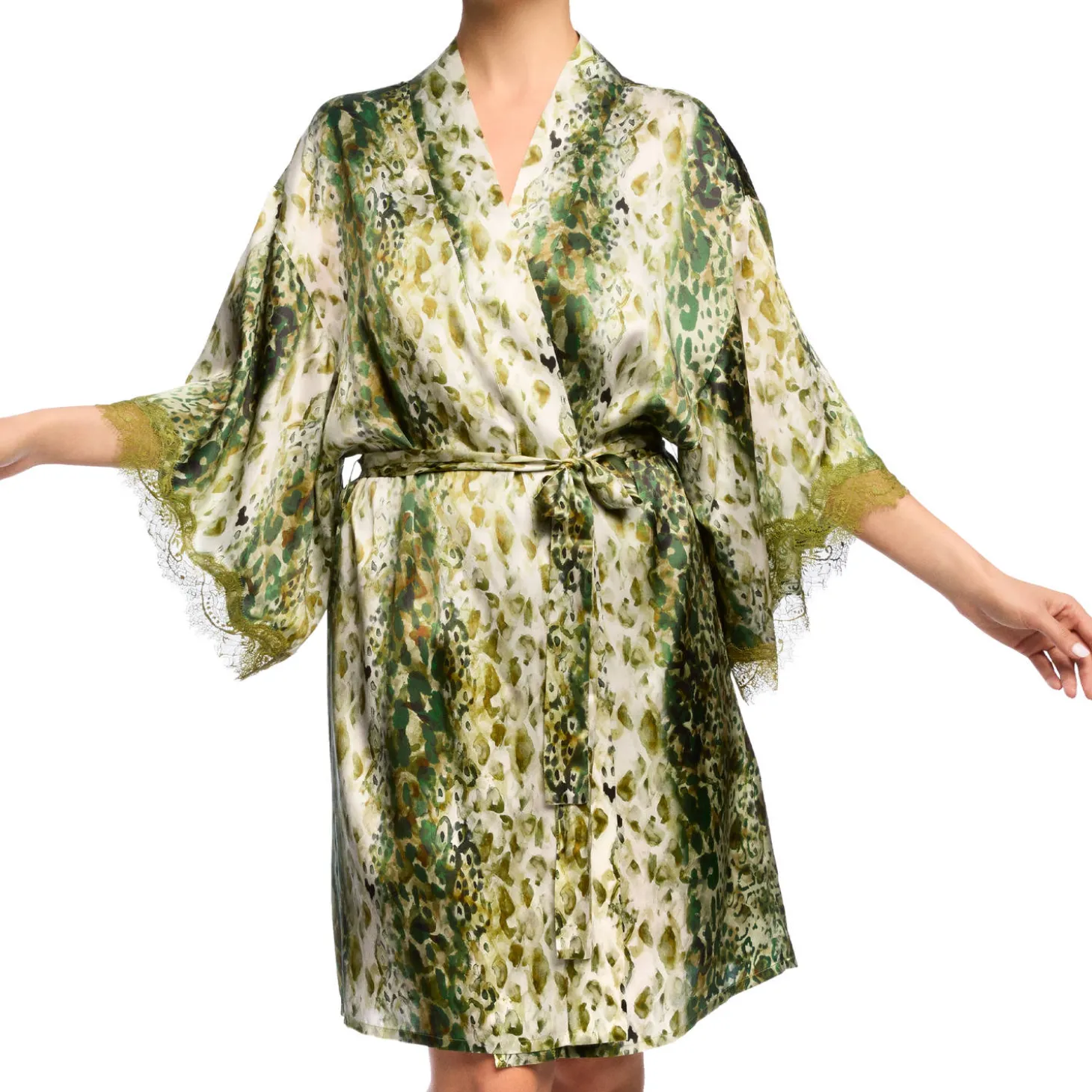 Kimono En Soie