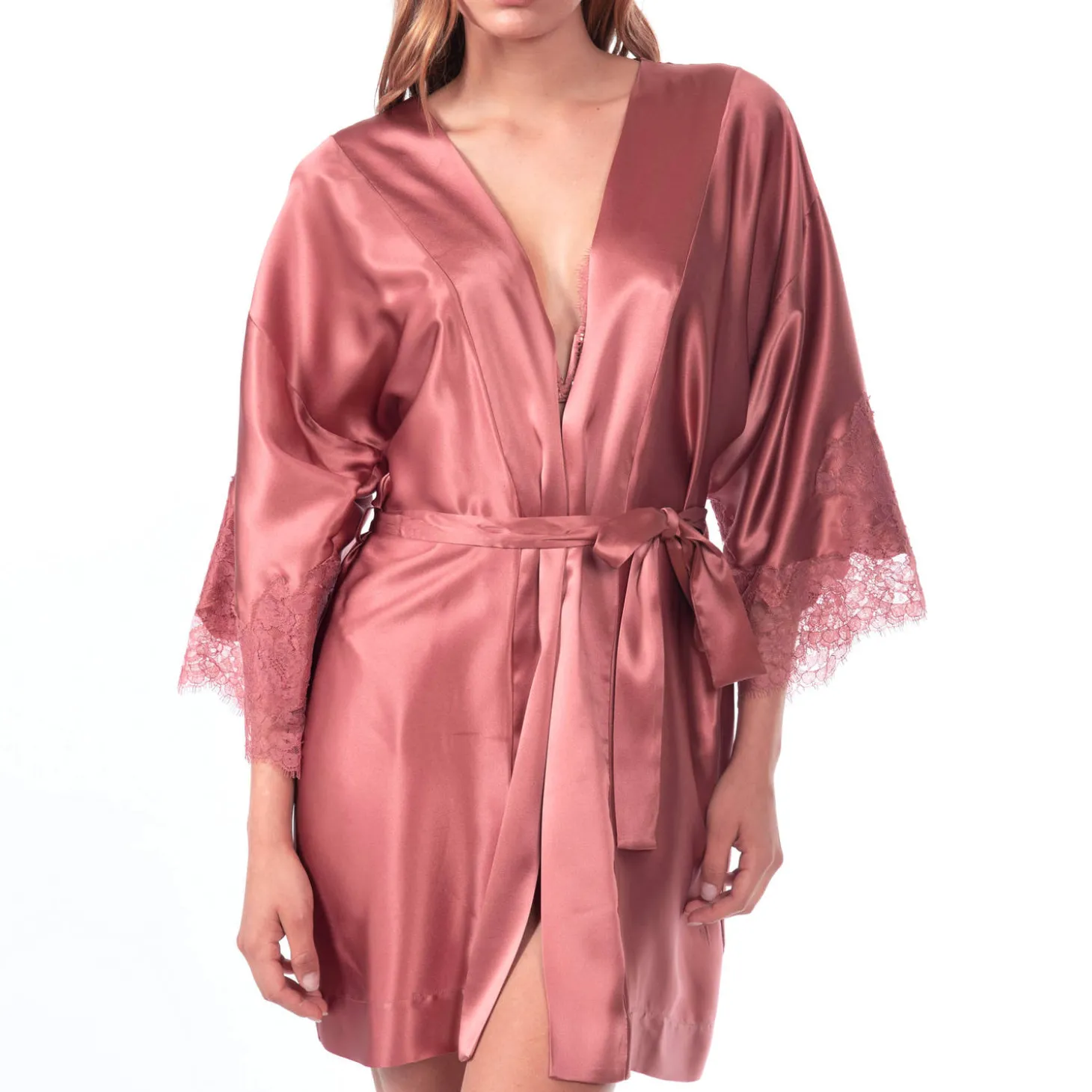 Kimono En Soie