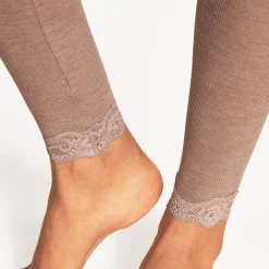 Legging En Laine Et Soie